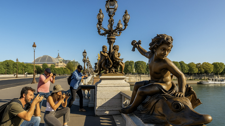 Balade photo au Pont Alexandre III